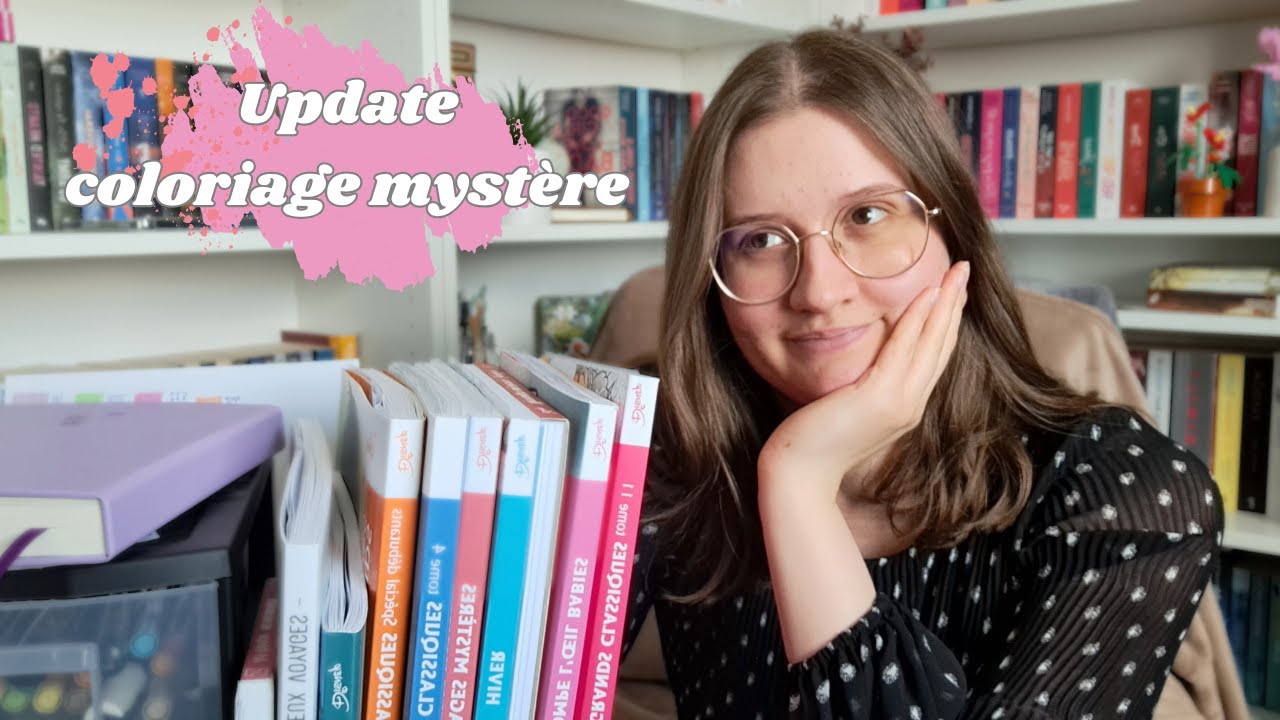 COLORIAGE MYSTÈRE | Tout mon nouveau matériel (feutres + cahiers) 🖍️