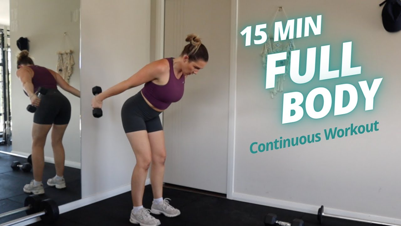 14 Min Total Body Sculpt • Low Impact • Dumbbells
