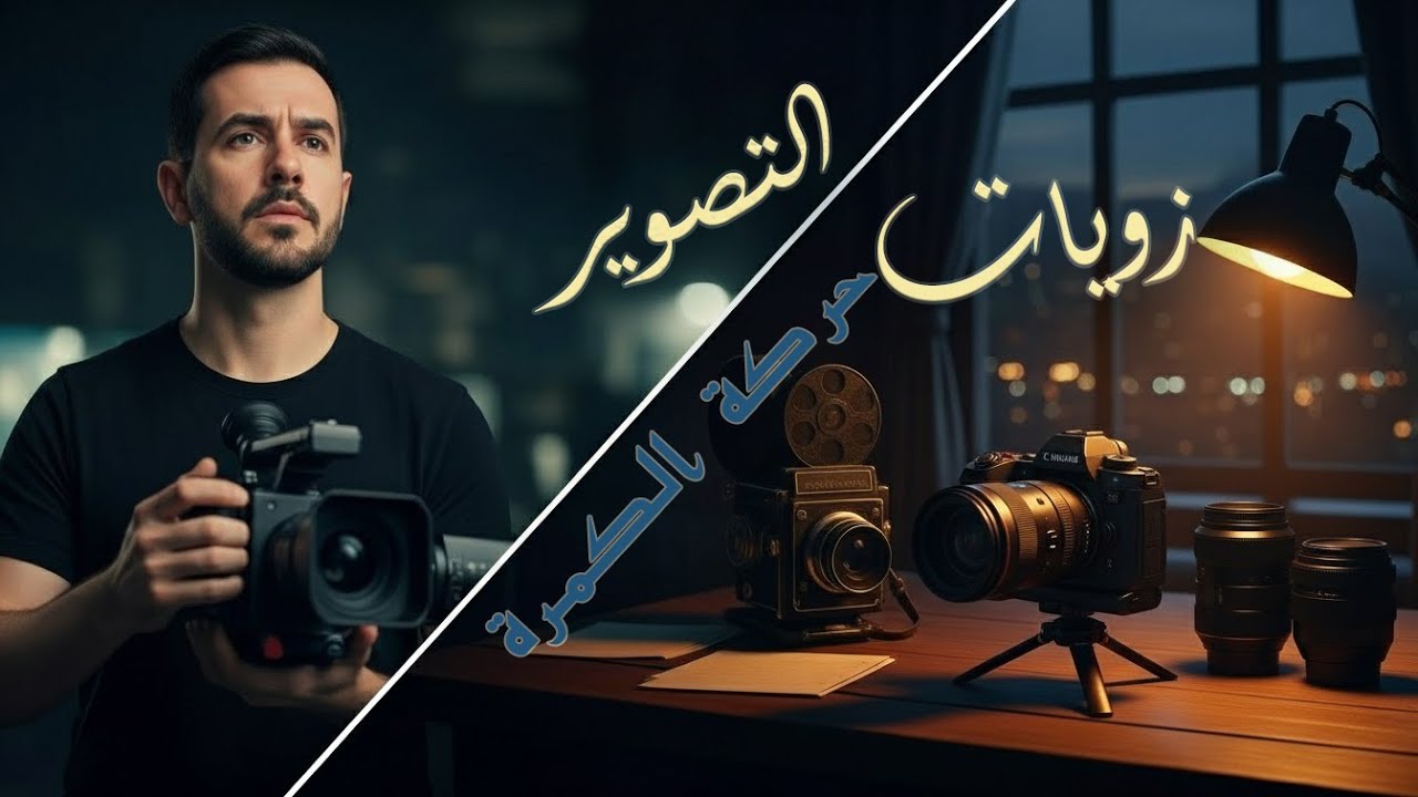 كل ما تحتاجه لإتقان اللقطات السينمائية: الأحجام، الزوايا، وحركة الكاميرا