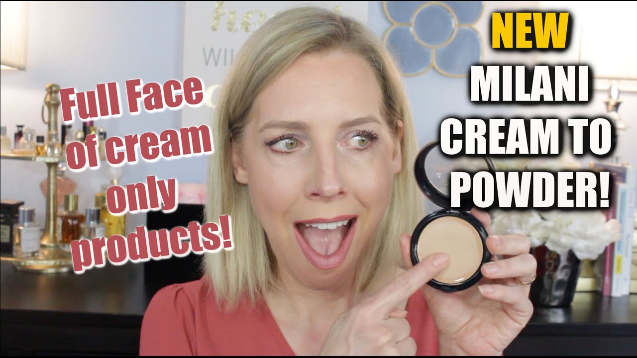 НОВИНКА MILANI CREAM TO POWDER FOUNDATION - только кремовые средства для всего лица!