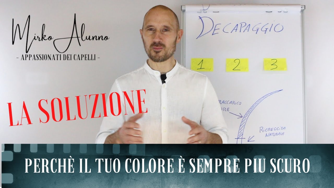 Come Decappare o schiarire una colorazione dei capelli sovraccaricati di colori per ottenere risul🤩