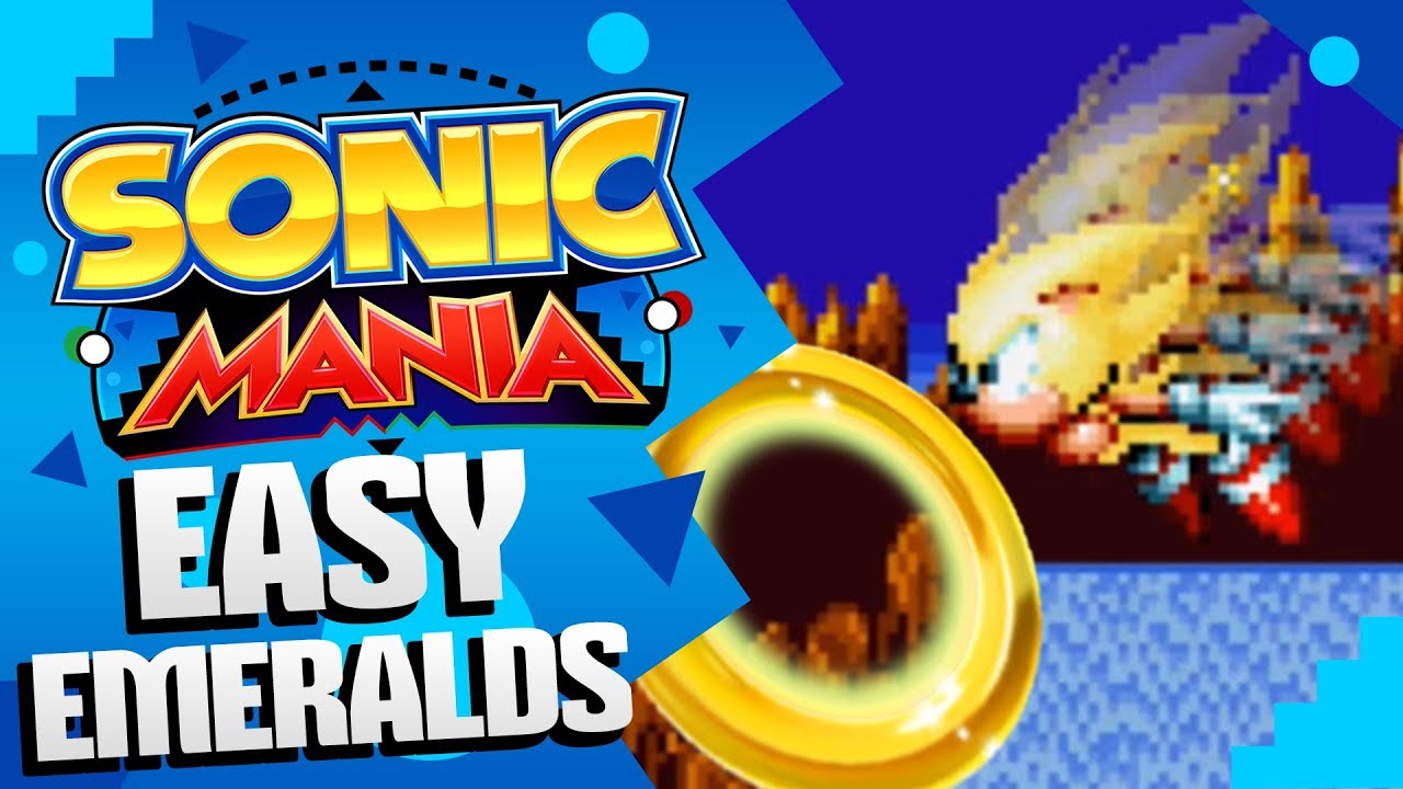 Как легко получить ИЗУМРУДЫ в Sonic Mania | 30 секунд на ГИГАНТСКОЕ КОЛЬЦО!