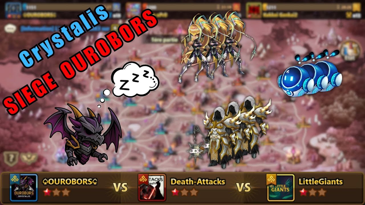 Siège sous fatigue, je vois en triple... OUROBORS Death-Attacks LittleGiants