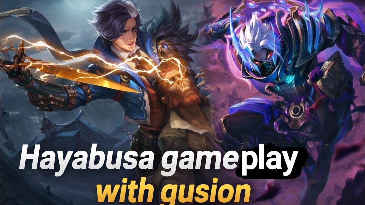 When u play with girl teammate || HAYABUSA || MLBB