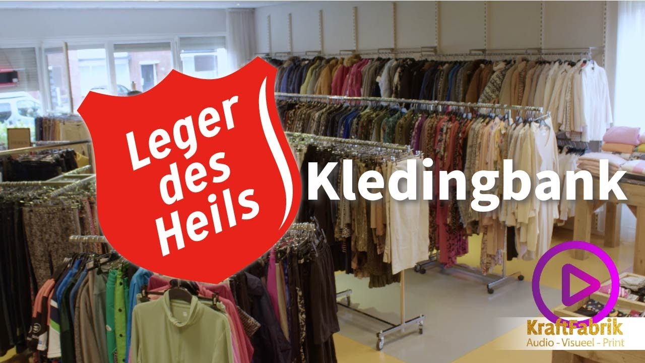 De Kledingbank van het Leger des Heils in Apeldoorn is open!