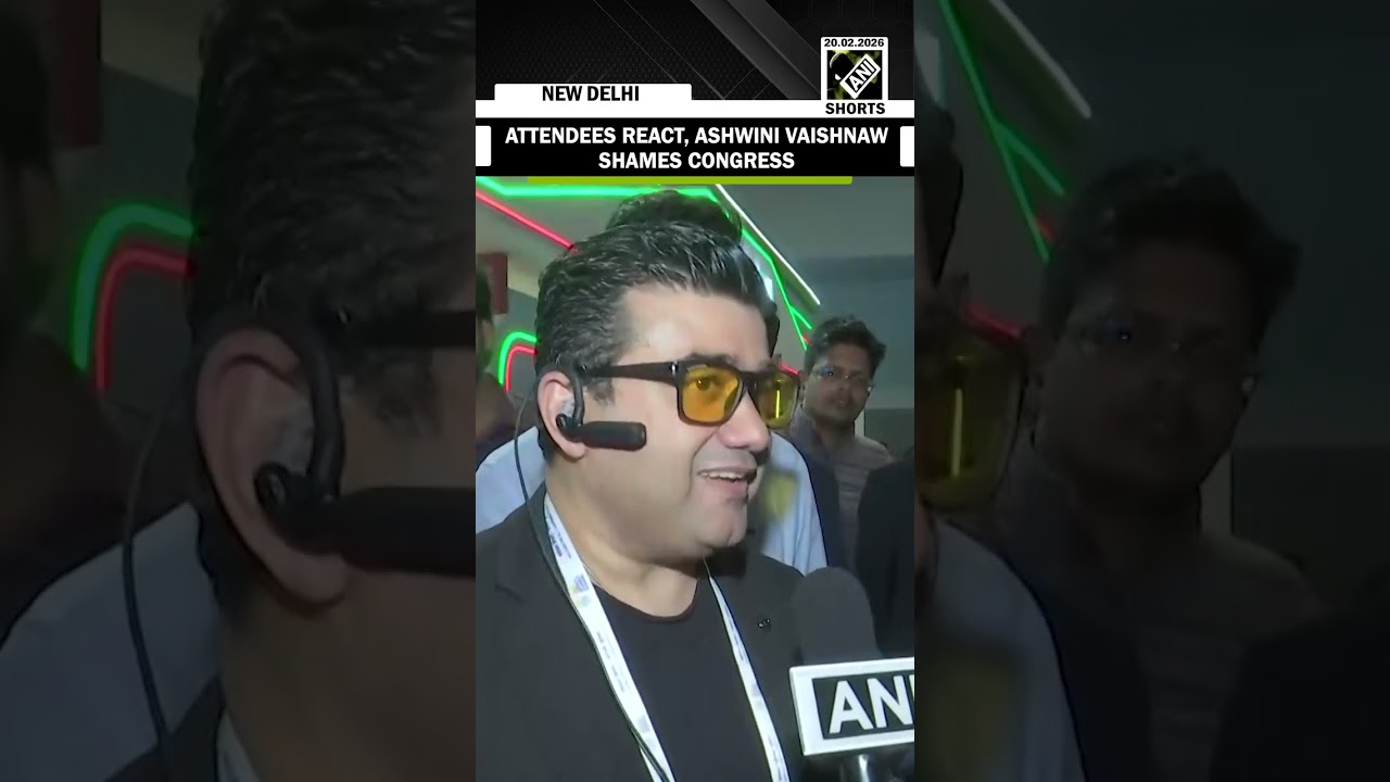 Attendees of AI event around Ashwini Vaishnaw recount Congress protest and how they feel about it