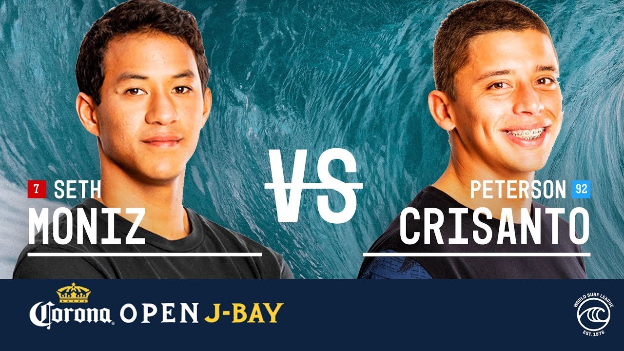 Seth Moniz vs. Peterson Crisanto - Round of 32, Heat 14 - Corona Open J-Bay 2019