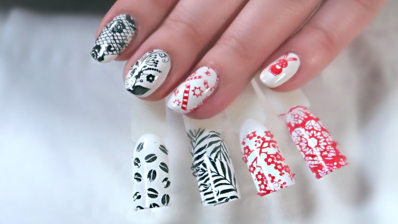 💅... Satisfying Nail Stamping ...💅 ASMR / Soft-Spoken / Peeling / Clicky-Clacky