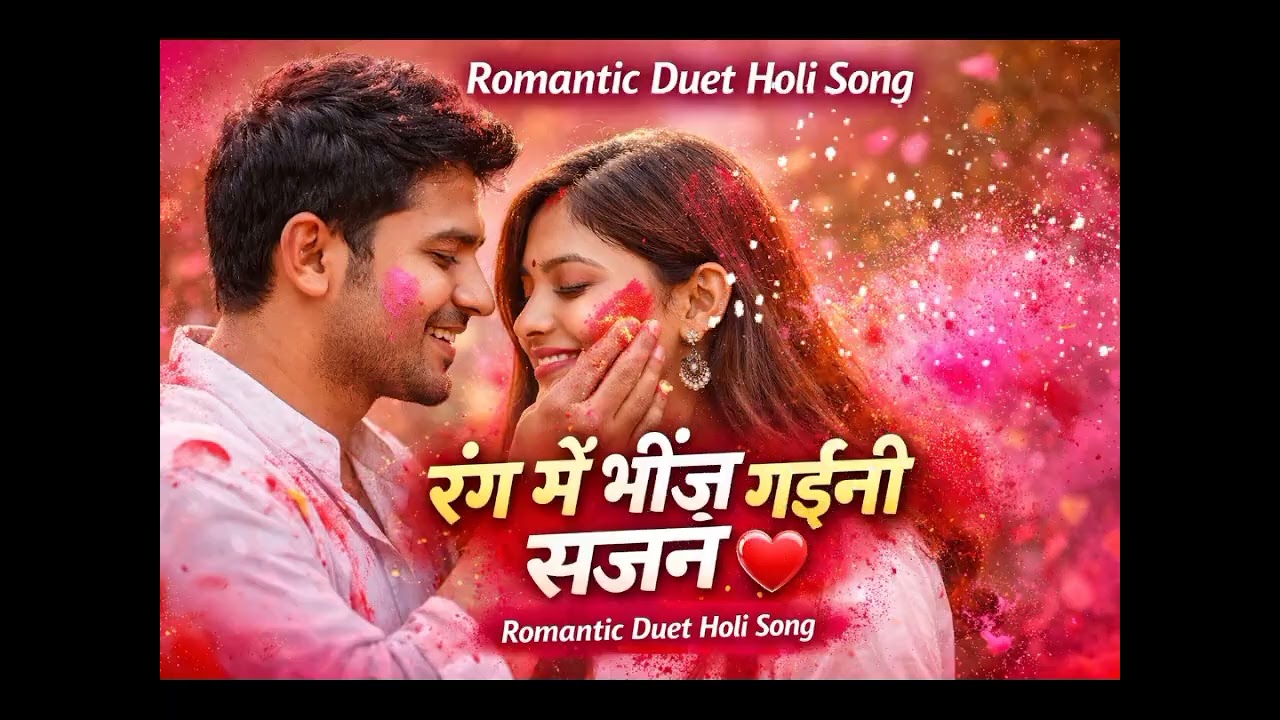 Rangme Bhij Gaini Sajan I Romantic Duet Holi Song, New Holi Song 2026, Tharu Holi Song.2082 holi