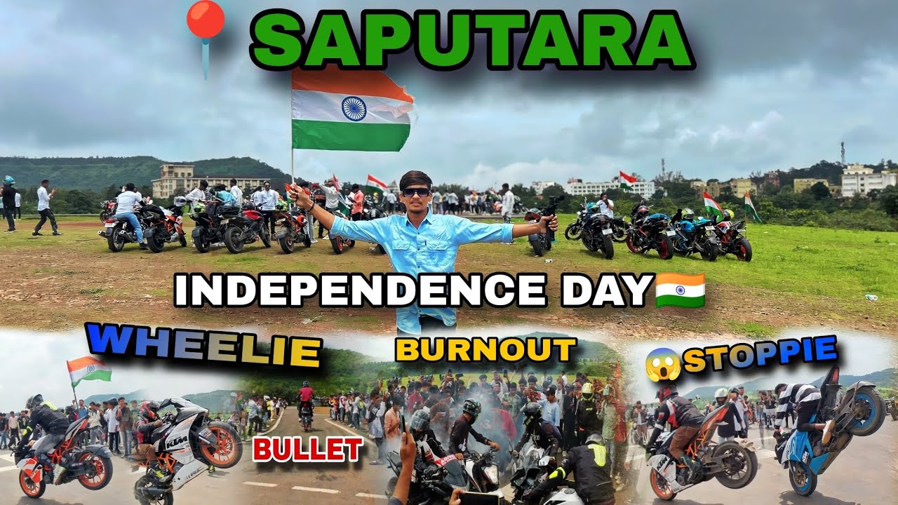 📍 SAPUTARA ROLA JAMA DIYA ||INDEPENDENCE🇮🇳DAY RIDE