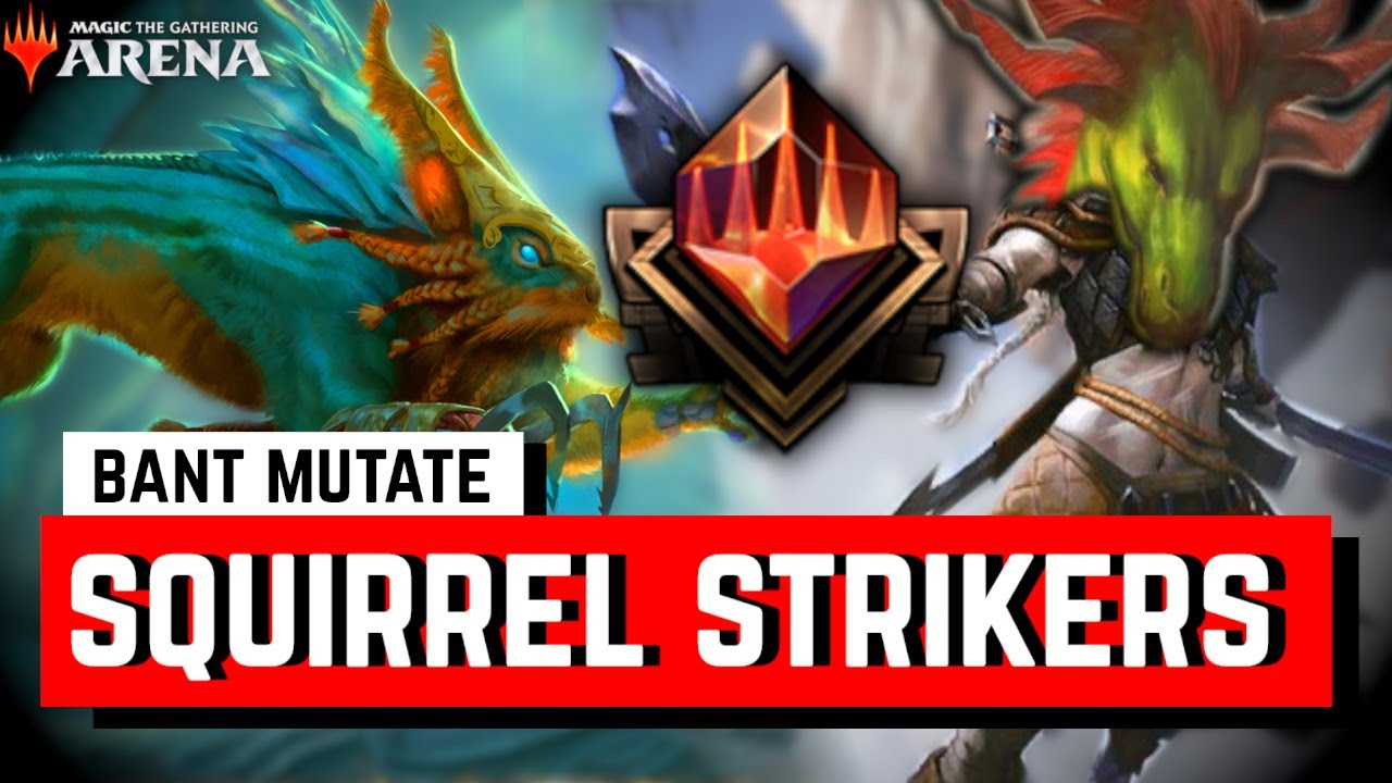 WTF! DOUBLE STRIKE MUTATE HITS #26 MYTHIC?! Bant Mutate Kaldheim Standard MTG Arena