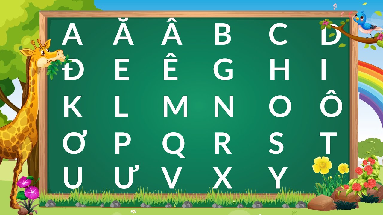 Bảng chữ cái tiếng việt bài 1 |Học bảng chữ cái tiếng việt |29 chữ cái tiếng việt