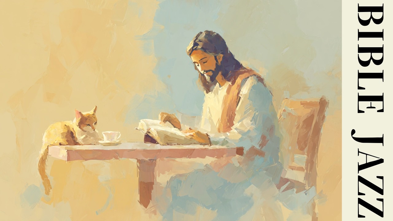 Peaceful Coffee with Jesus ☕ | Relaxing Bible Jazz for Study, Work & Prayer