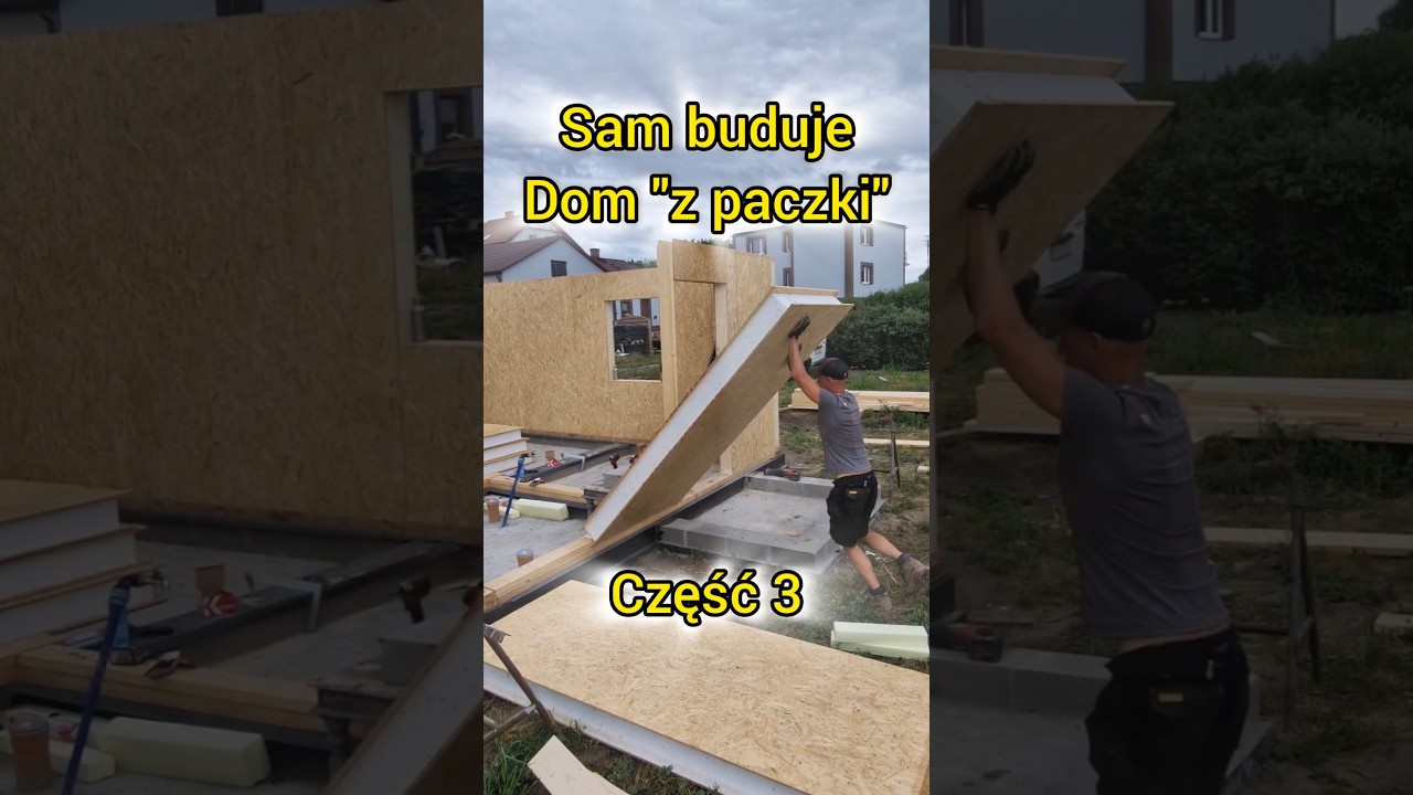 Sam buduje dom modułowy 