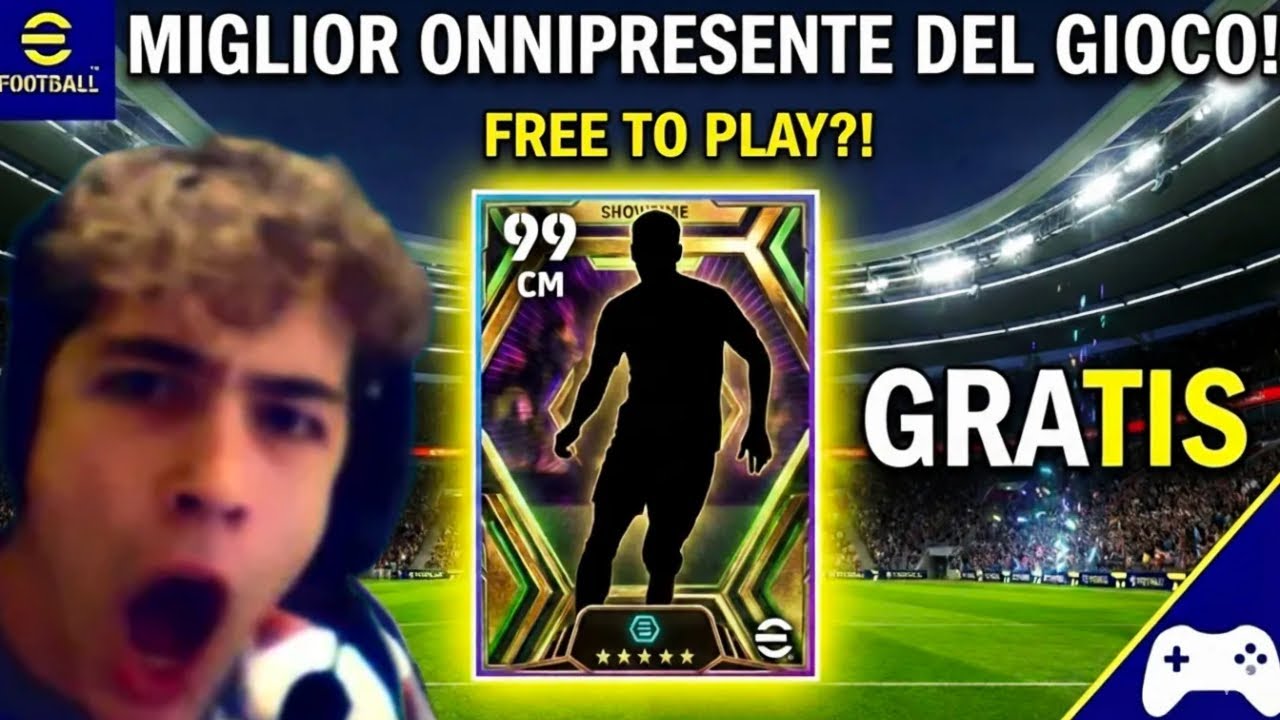 IL CENTROCAMPISTA PIU FORTE DI EFOOTBALL‼️😱‼️PER I FREE TO PLAY‼️