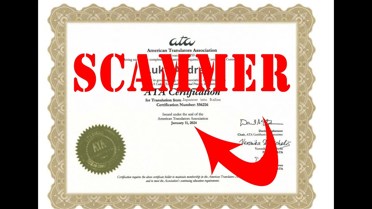 Scams Translation Agencies Receive