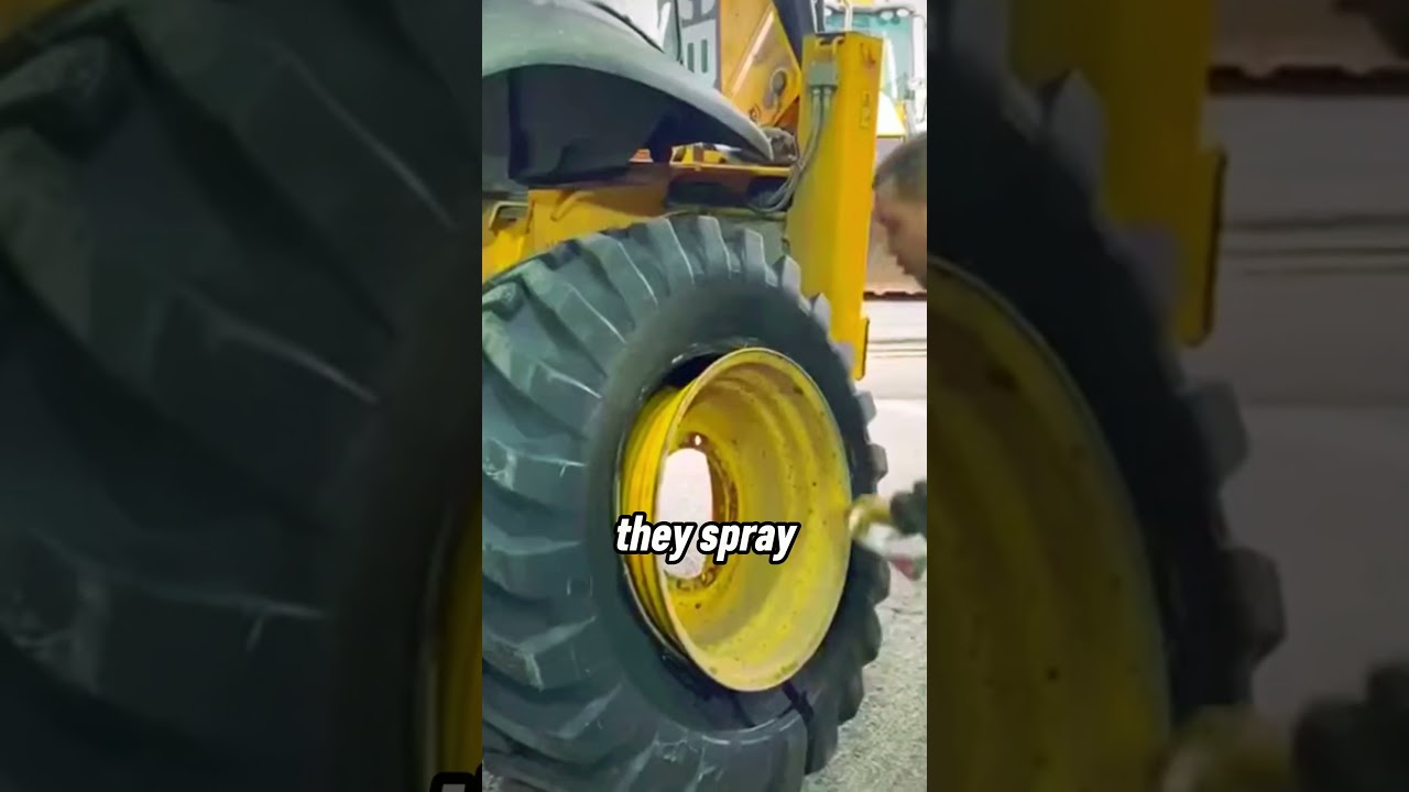Как огонь может починить спущенную шину?🔥