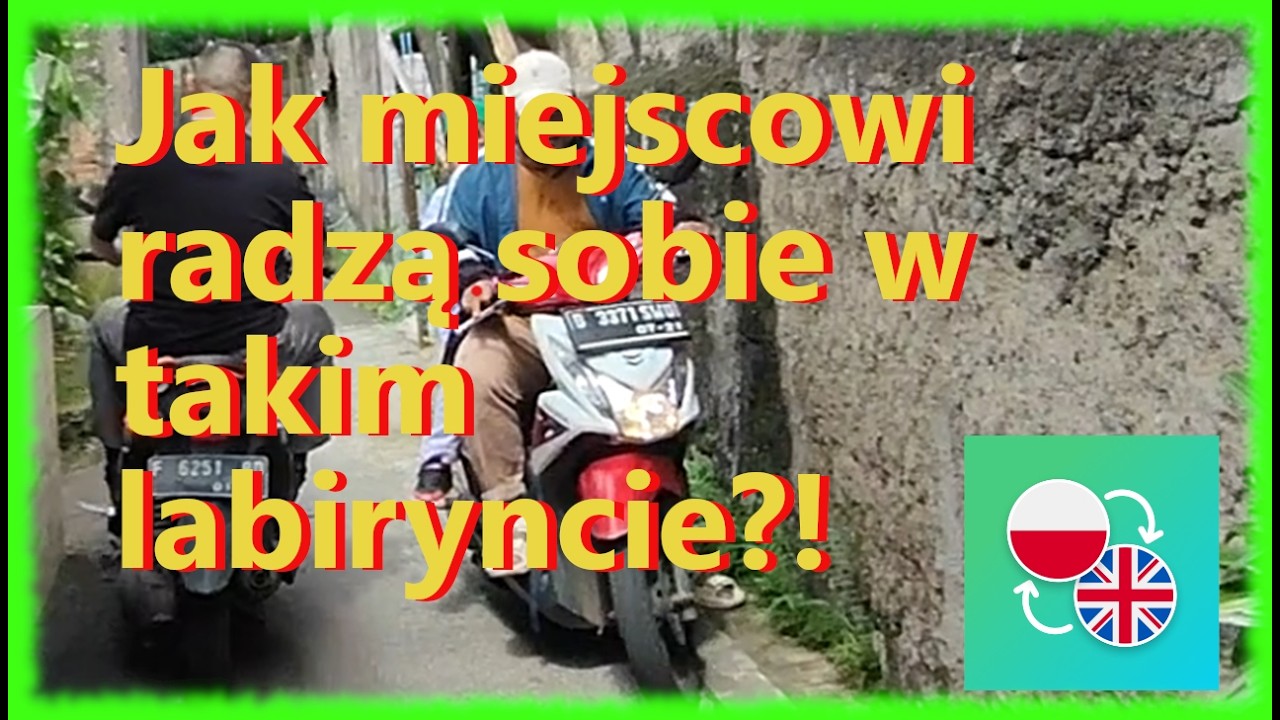 Osiedlowy labirynt - zobaczcie jak żyją ludzie z dala od drogi głównej! To trochę inny świat!