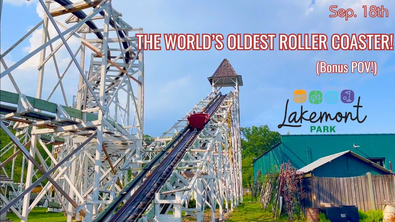 LEAP THE DIPS - The World's Oldest Roller Coaster! - Lakemont Park - Sep. 18th