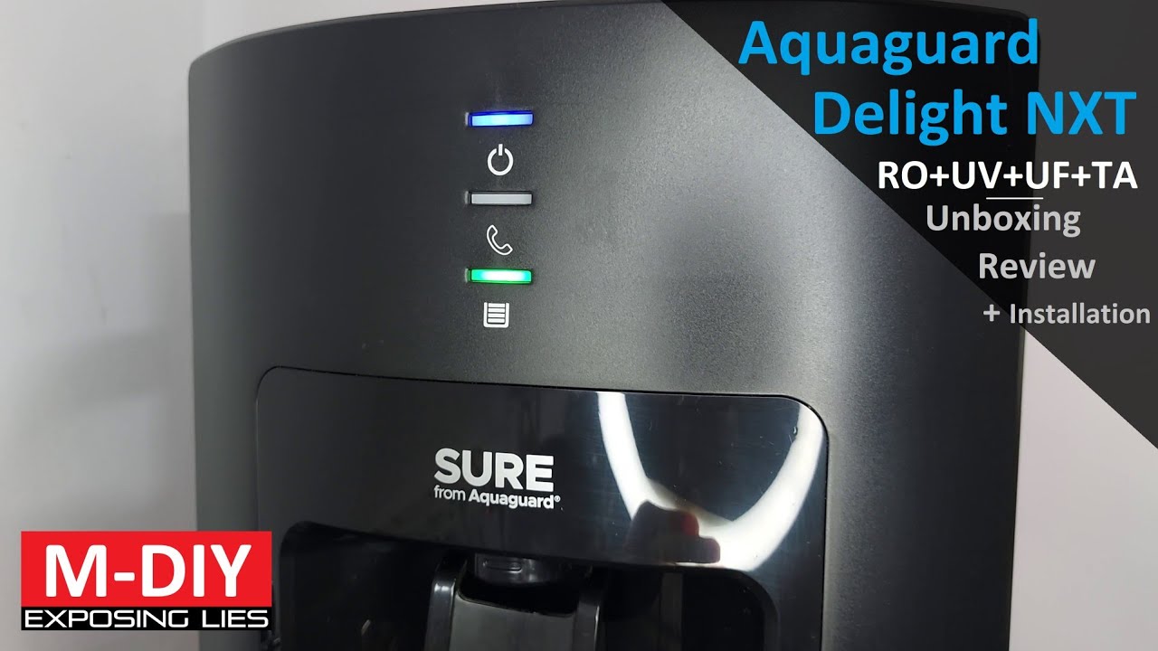 Aquaguard Delight NXT RO (Unboxing Review + Installation)