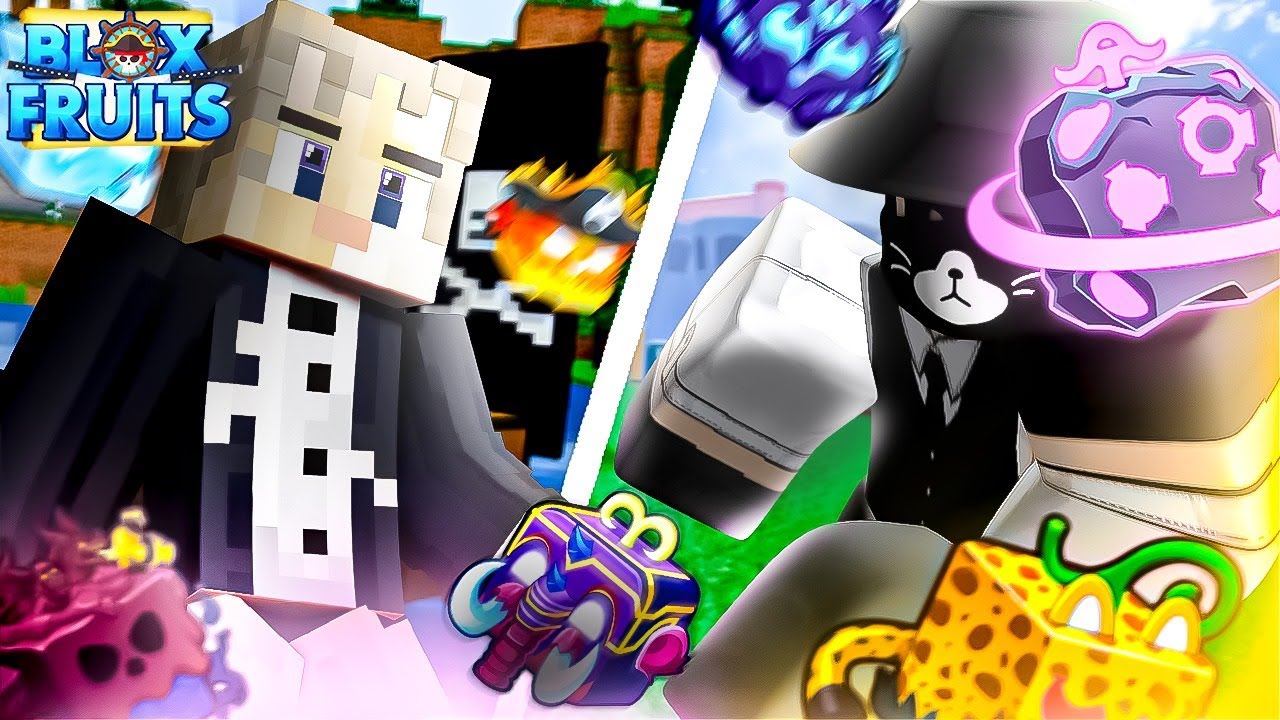 COMPARO LAS FRUTAS DE BLOX FRUITS VS MINECRAFT!
