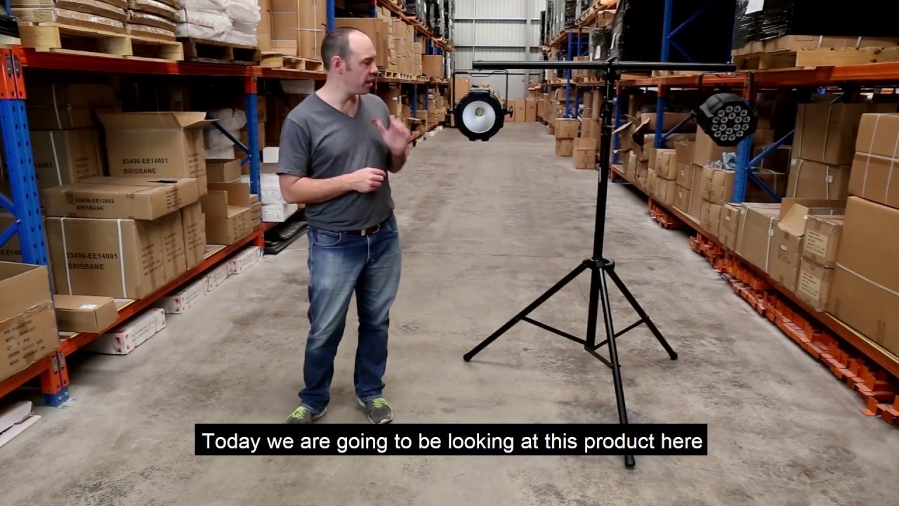 3m T-Bar Lighting Stand from Titan AV