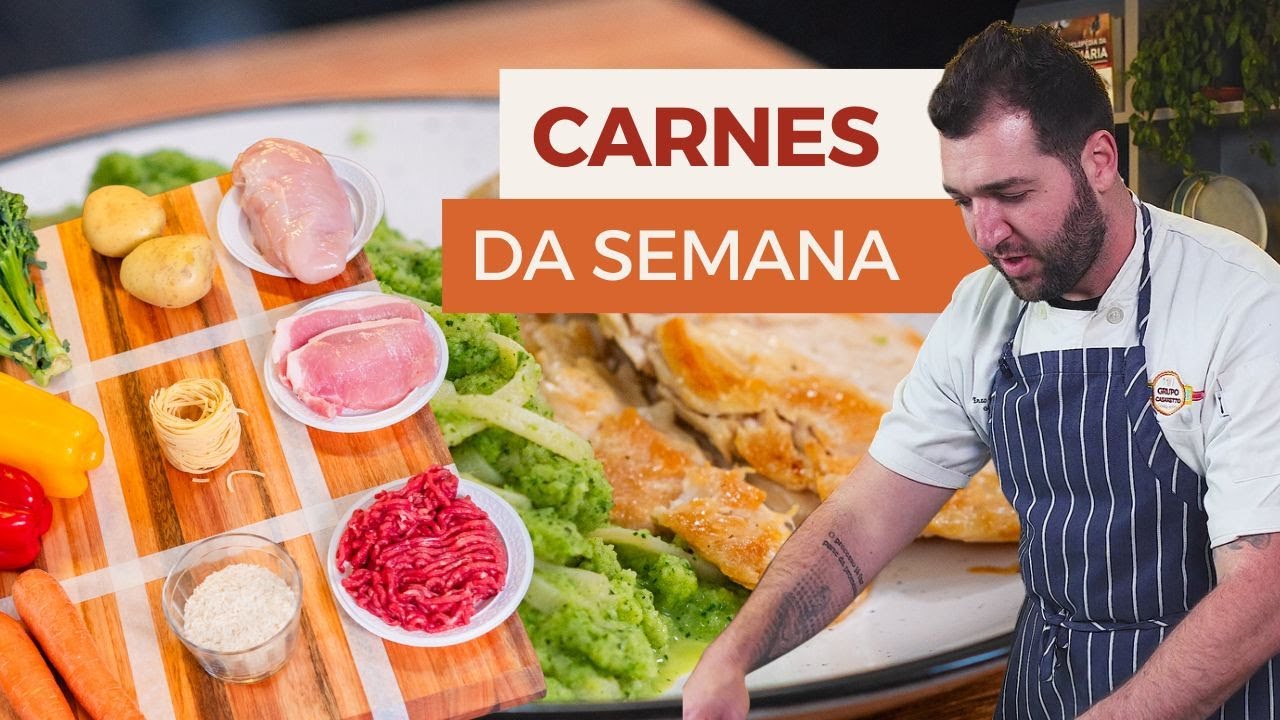 🥩 Compra e organização das CARNES DA SEMANA! Técnica 3x3 - rende muito!!!