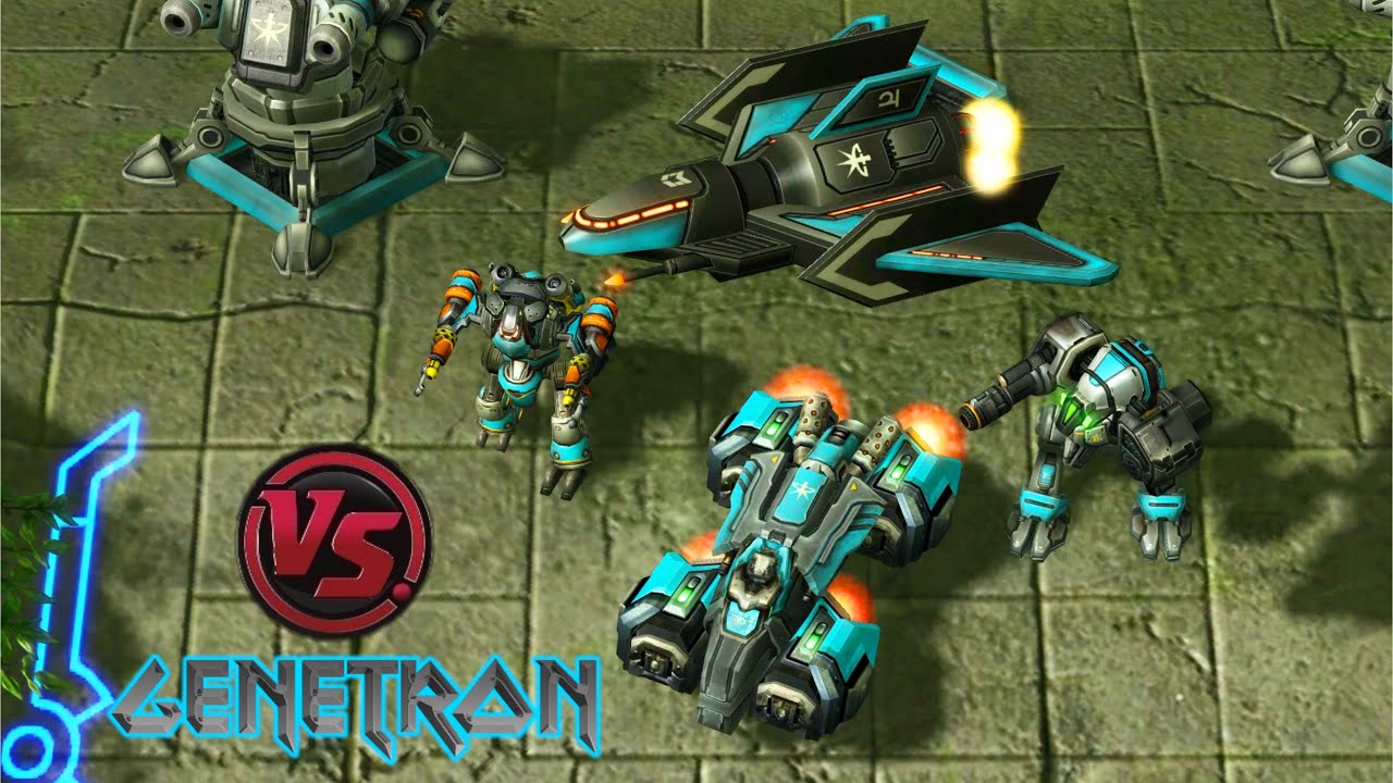 Genetron Cheese!? Starcraft II Scion Races - Genetron vs Genetron