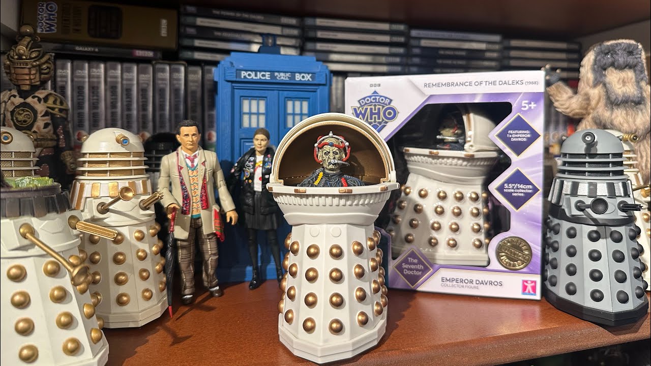 Doctor Who B&M Emperor Davros Figure Review
