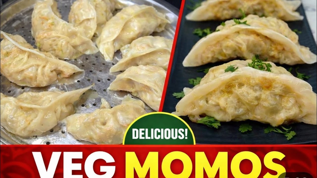 ಸ್ಟ್ರೀಟ್ ಸ್ಟೈಲ್ ವೆಜ್ ಮೋಮೊಸ್ ಮನೆಲ್ಲೇ ಮಾಡಿ 😍 | Veg Momos Recipe Kannada | Easy Momos
