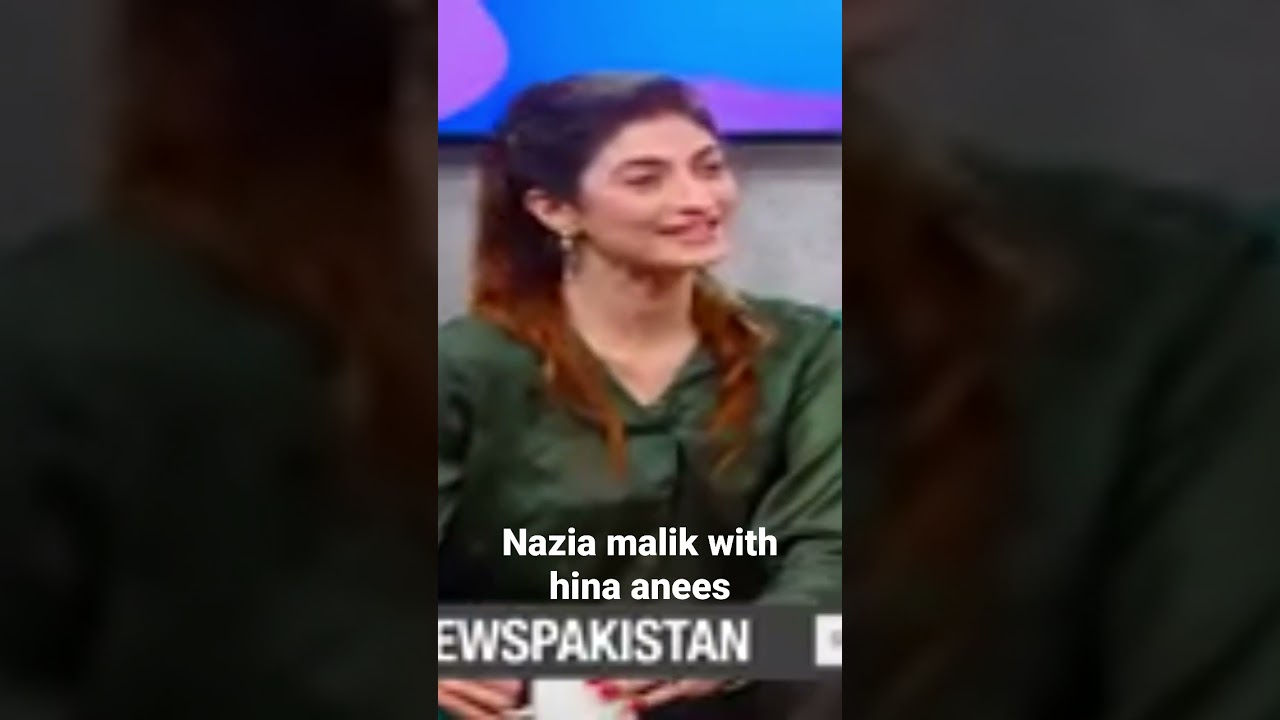 #nazia malik tv show