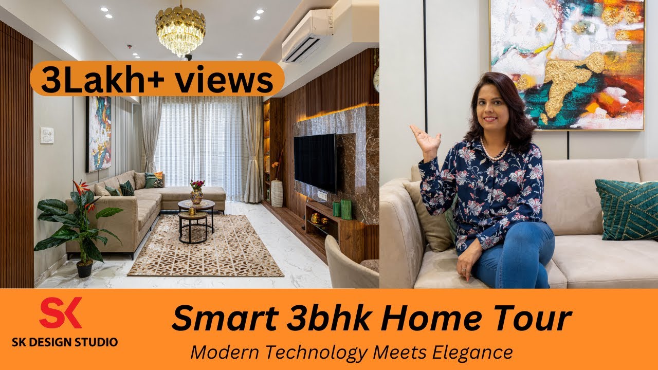 Home Tour| Beautiful 3bhk home at Lodha Belair, Mumbai | Clutter free home| #homedecor interiorvlog