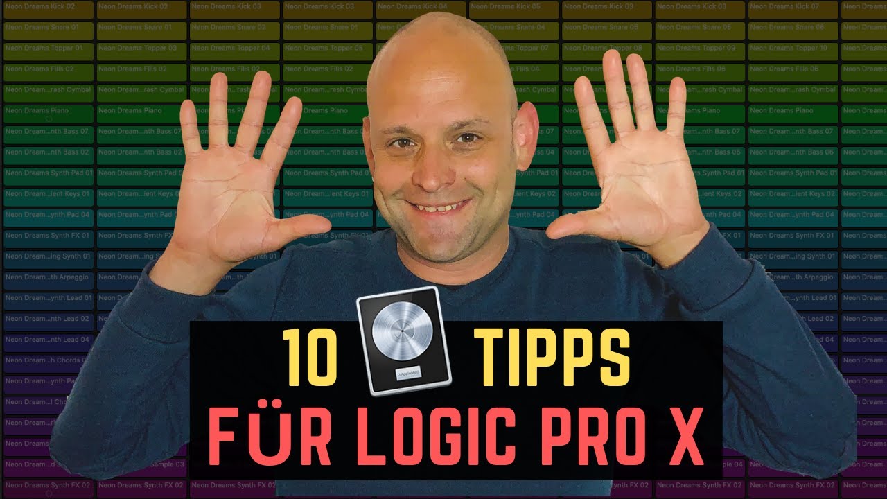Logic Pro X  (Tutorial deutsch) || 10 TIPPS, DIE DU KENNEN SOLLTEST❗️ || (f&uuml;r Anf&auml;nger geeignet)