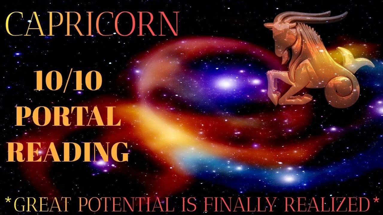 ♑️Capricorn🐐 No Longer Holding Back! ~ 10/10 Portal Reading