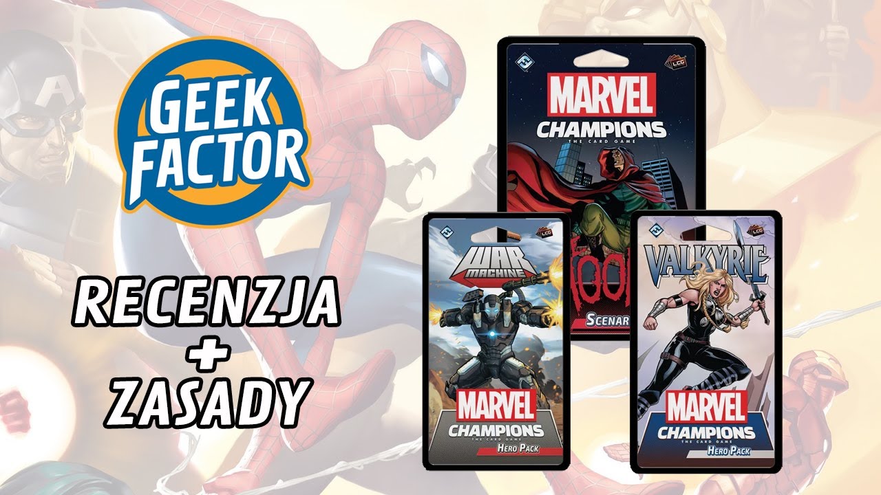 THE HOOD, VALKYRIE i WAR MACHINE - nowe dodatki do MARVEL CHAMPIONS