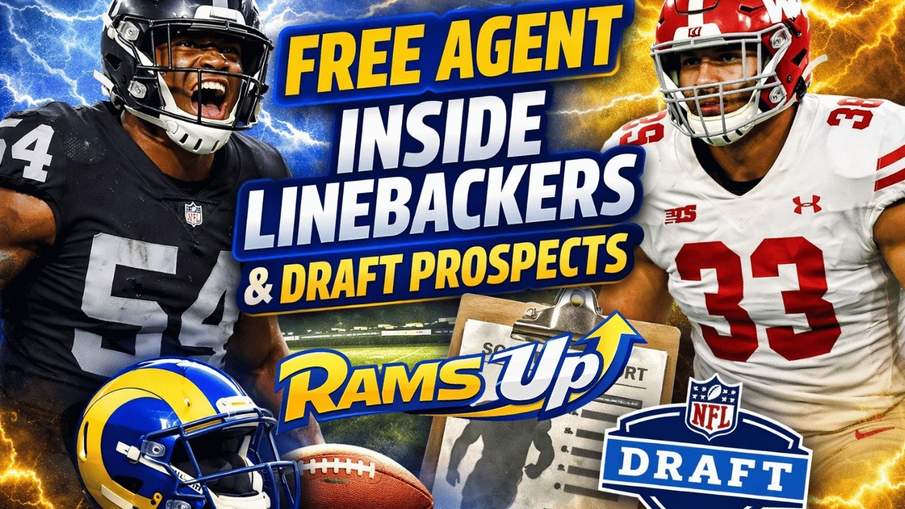 Mark's possible 2026 Inside Linebacker Free Agents & Draft Prospects for the L.A. Rams | NFL
