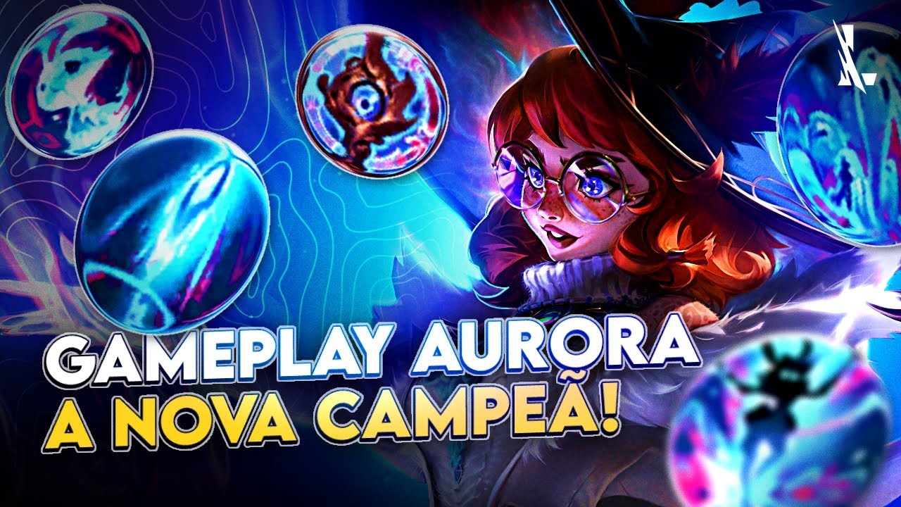 GAMEPLAY AURORA, A NOVA CAMPEÃ! PRIMEIRAS IMPRESSÕES | LoL Wild Rift