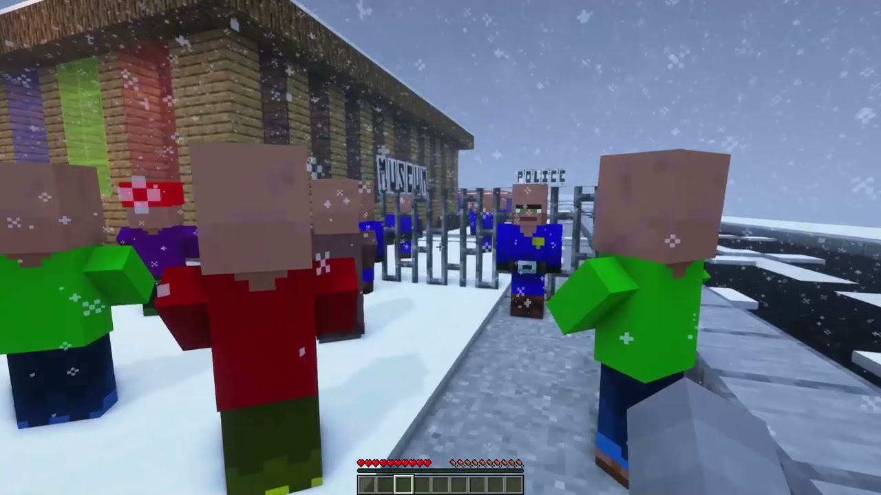 Minecraft map 365 (Welcome To Snowside)