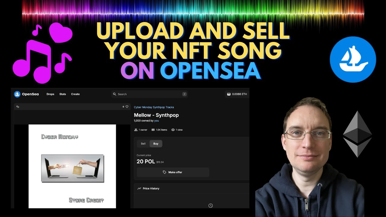 How to Sell Your NFT Song on Opensea (2025) Step by Step