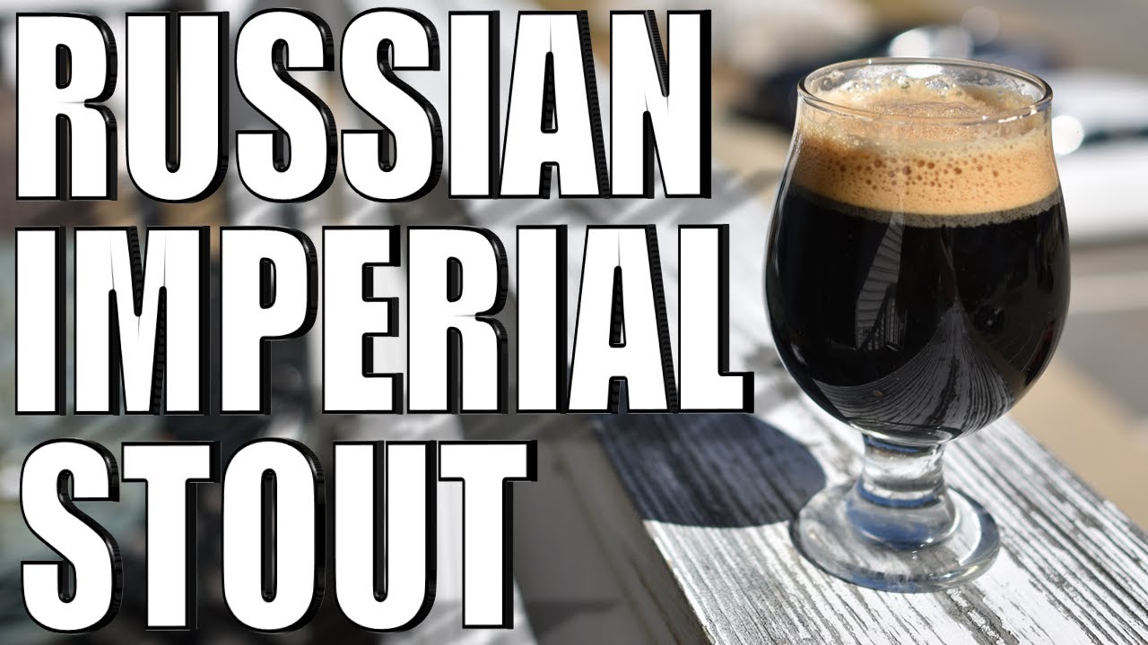 Brewing a RUSSIAN IMPERIAL STOUT in a BLIZZARD 🤘| DOUBLE MASHING | Brew BIG BEERS on Small Systems