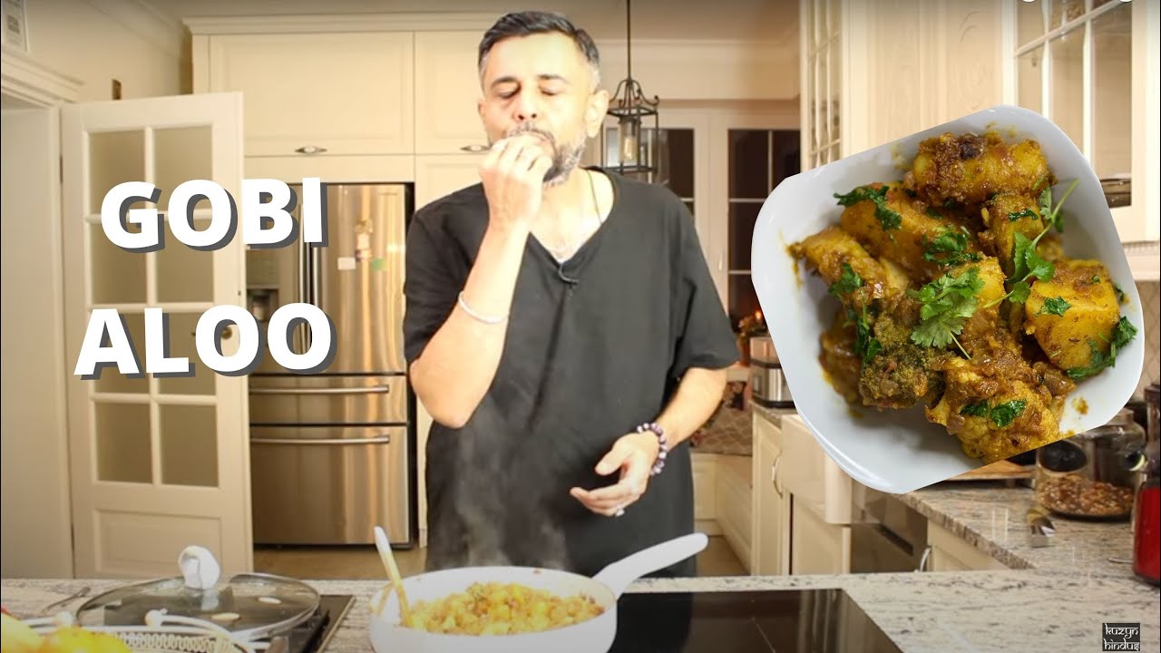 Jak gotować Gobi Aloo czyli kalafior z ziemniaczkami || Kuzyn Hindus