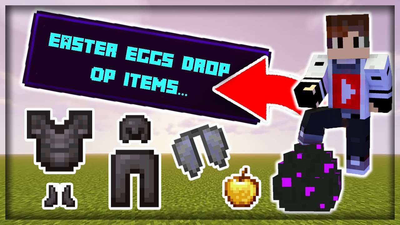 Minecraft But Easter Eggs Drop OP Items | Hi5 GAMER | in Telugu