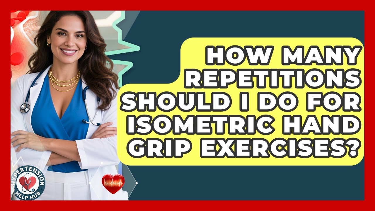 How Many Repetitions Should I Do For Isometric Hand Grip Exercises? - Hypertension Help Hub