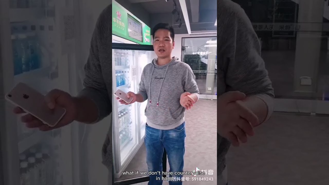 Smart fridge operation instruction Clibration Grab and go vending machine, weight sensing vending