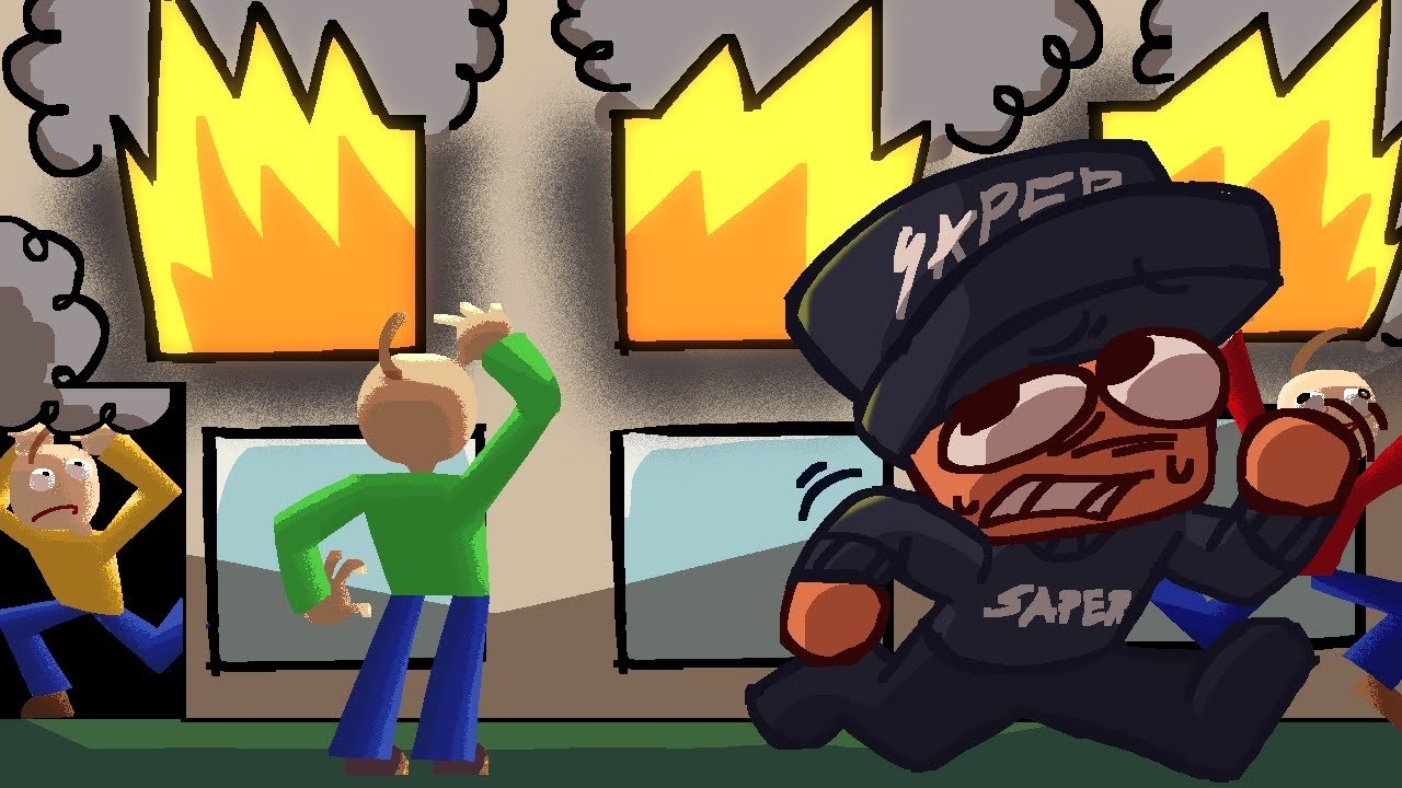 Baldi Disaster Survival Is CHAOS