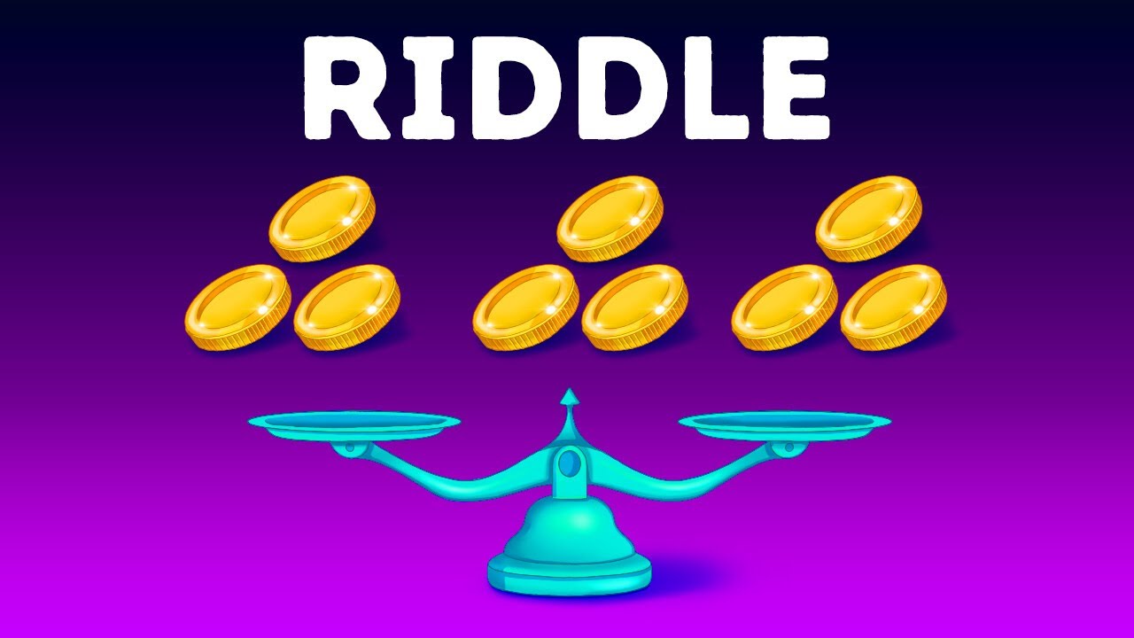 The Counterfeit Coin Riddle: Find the Fake in Two Weighings