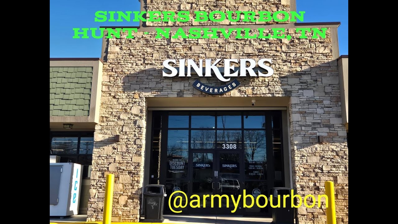Охота за бурбоном Sinkers - Нэшвилл, Теннесси