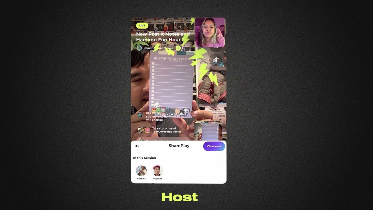 Use Apple SharePlay on Popshoplive | Tutorial Video