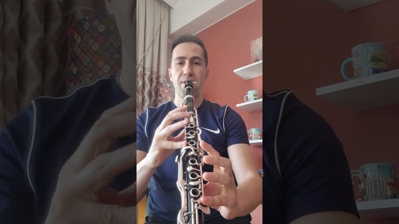 Klarnette tiz seslerin yerleri ve alternatif pozisyonlar/ Sol'den tiz sol'e