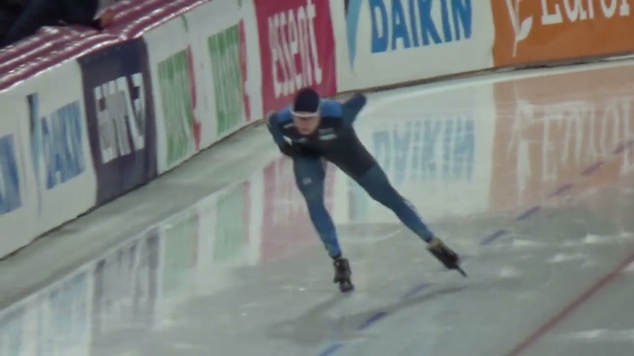 Roman BINAZAROV (KAZ) - Sigurd Holbø DYRSET (NOR) 1500M World Cup #4   Hamar (NOR) 12 Dec 2025
